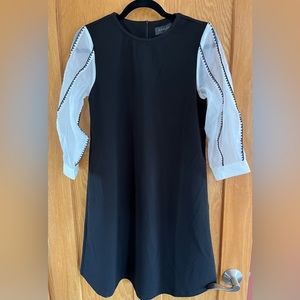 - Garcia Black fit and flare black dress size 8-see pictures